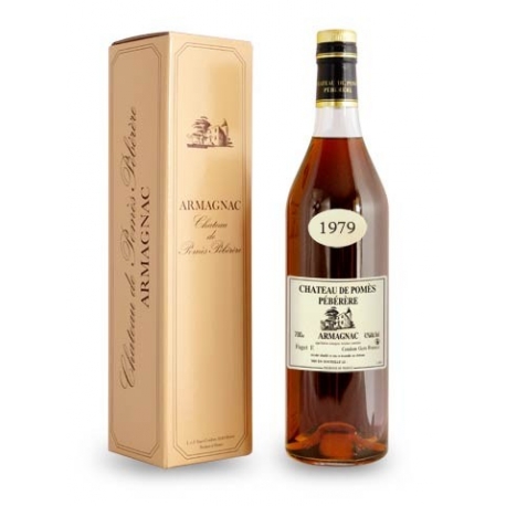 Armagnac Ténarèze - Château Pomès-Pébérère - 1979