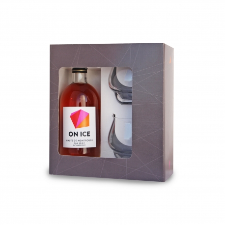 Armagnac, Bas Armagnac - de Montal - Coffret Verres